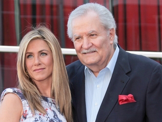 Jennifer Aniston and her father, John Aniston - © Andrew Evans/PR Photos