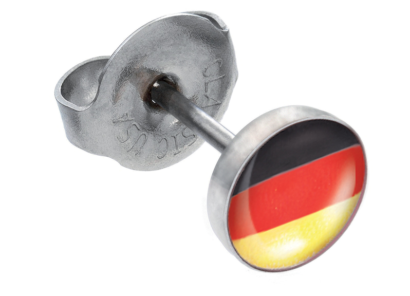 Germany stud 2014 Soccer World Cup: Germany Stud from the Sensitive by Studex Collection