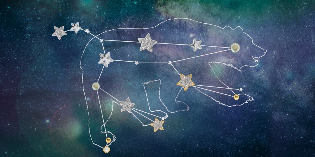 Stargazing with Constellation Piercings Earring and Ear Piercing Trends 2020